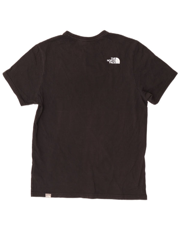 T-shirt grafica da uomo The North Face Top in cotone nero medio sportivo
