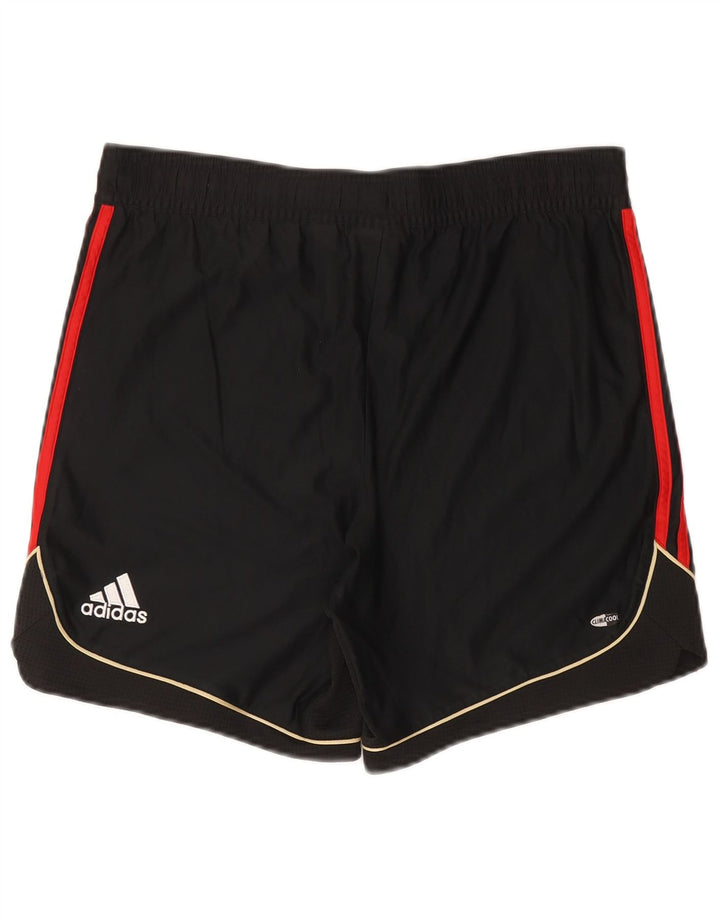 Pantaloncini sportivi Adidas da uomo AC Milan, poliestere nero medio