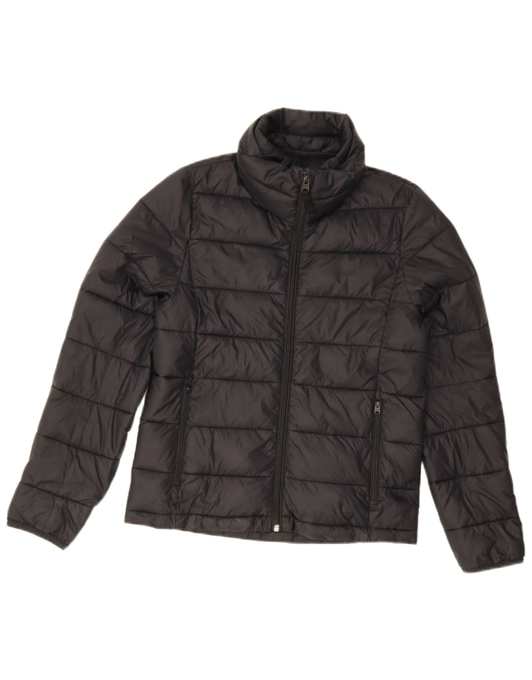 Giacca imbottita da donna Abercrombie & Fitch UK 2 2XS poliestere nero
