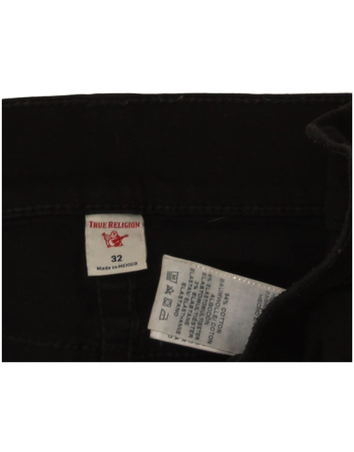 Jeans slim da uomo True Religion W32 L32 cotone nero