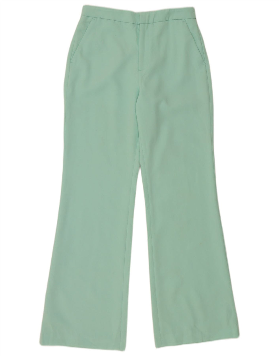 Pantaloni casual Bootcut da donna Zara piccoli W26 L31 verdi