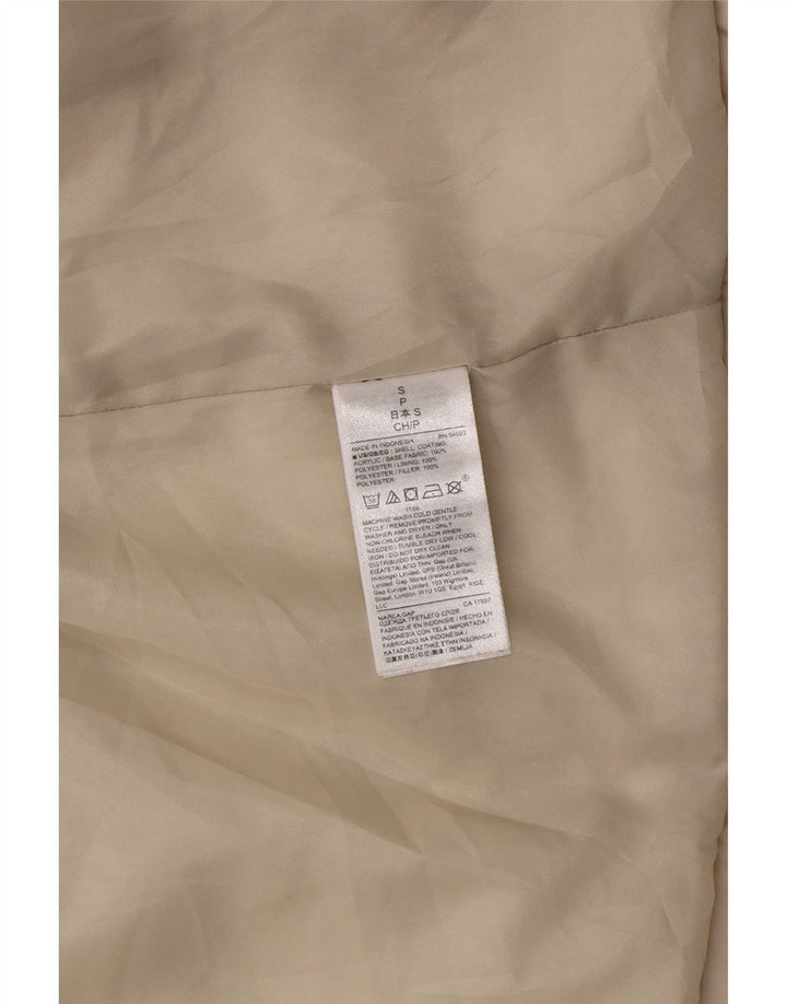 Giacca imbottita da donna Gap UK 10 Small Beige Poliestere