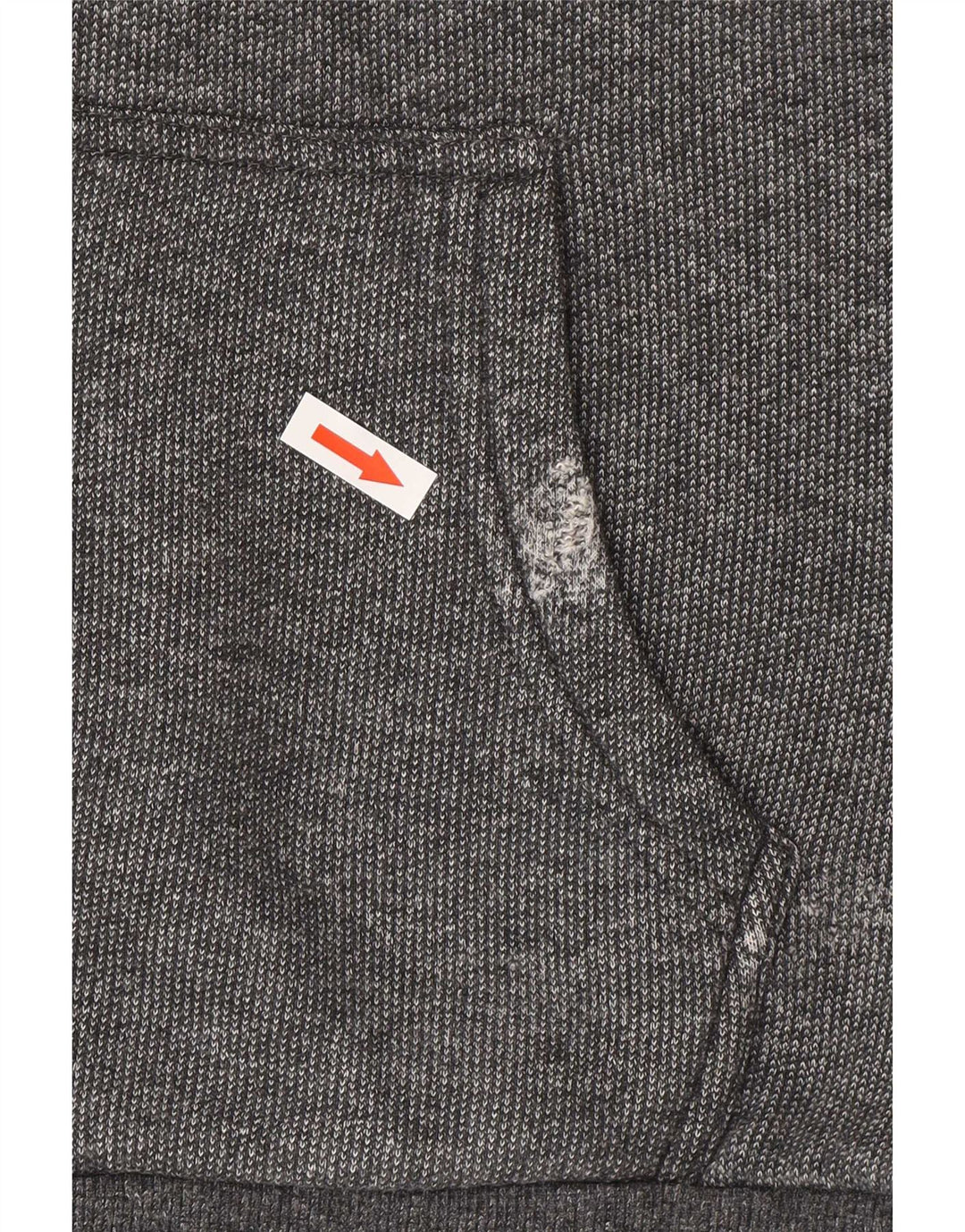 Felpa con cappuccio da uomo Superdry XL in cotone grigio