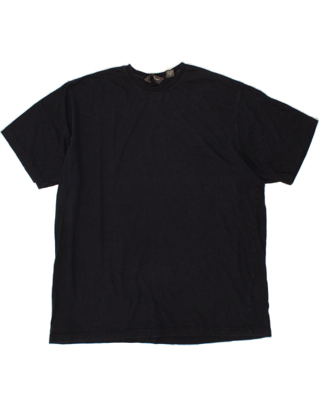 EDDIE BAUER Mens T-Shirt Top XL Navy Blue Cotton Vintage Eddie Bauer and Second-Hand Eddie Bauer from Messina Hembry 