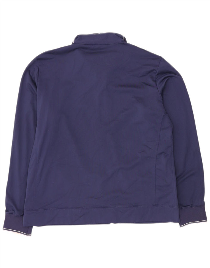 CHAMPION Giacca da tuta da donna Easy Fit UK 18 XL Poliestere blu navy