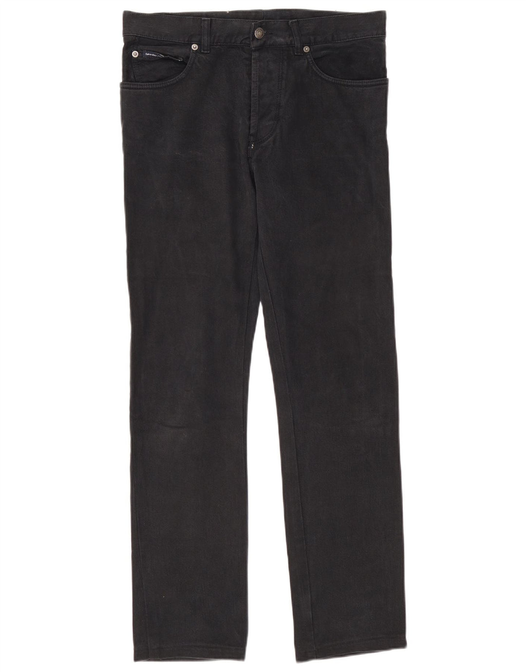 Jeans dritti da uomo Calvin Klein W32 L30 neri