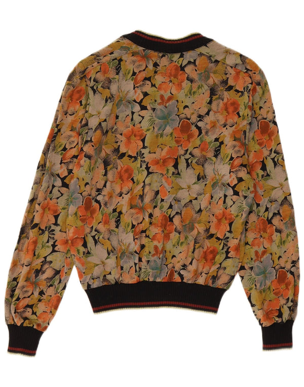 Vintage Womens Pullover Blouse Top IT 44 Medium Multicoloured Floral