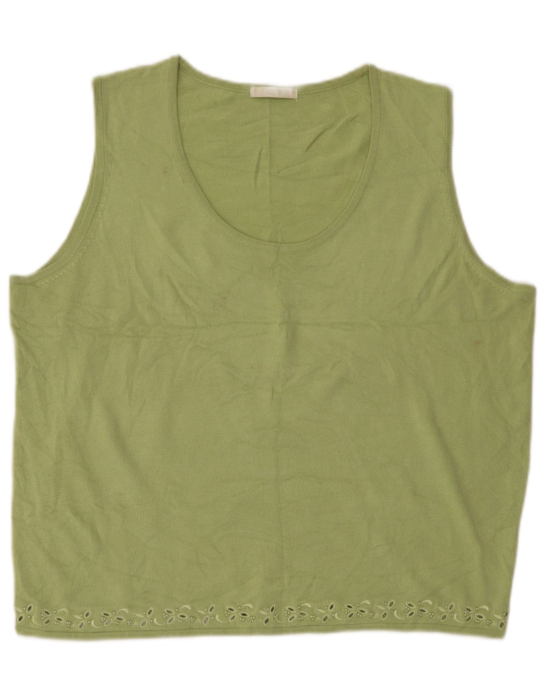 MARKS & SPENCER Canotta oversize da donna UK 18 XL Verde