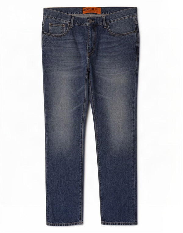 Jeans dritti regolari slim da uomo Rifle W36 L32 cotone blu