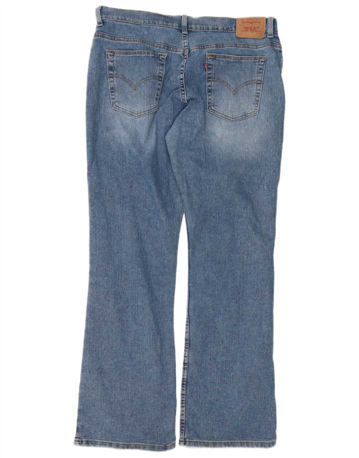 Jeans Levi's 515 Bootcut da donna US 16 2XL W36 L32 Cotone blu