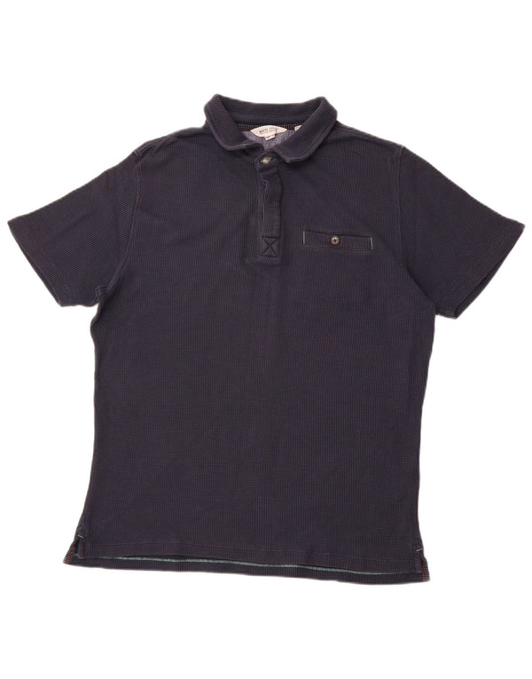 Polo da uomo WHITE STUFF in cotone blu navy medio