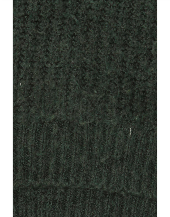 Maglione maglione a collo alto da donna Marks & Spencer UK 14 Verde medio