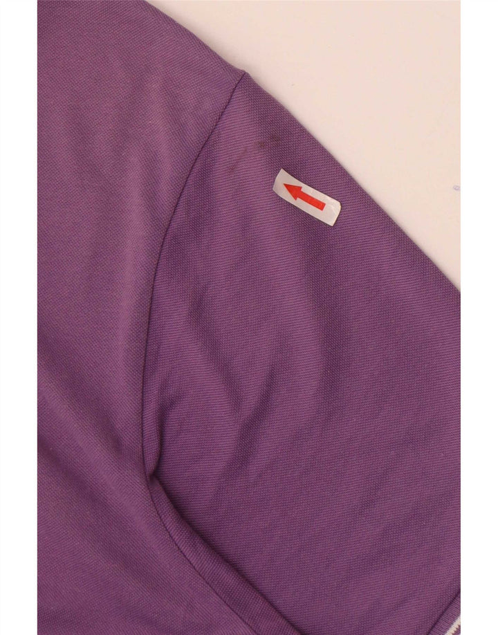 Polo da uomo Champion grande viola
