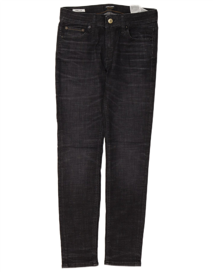 Jeans skinny Liam da uomo Jack & Jones W30 L30 cotone grigio