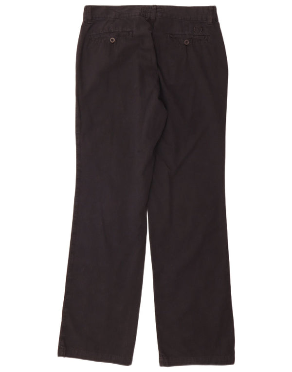 Pantaloni chino dritti da uomo Sergio Tacchini IT 50 Large W34 L34 Blu Navy