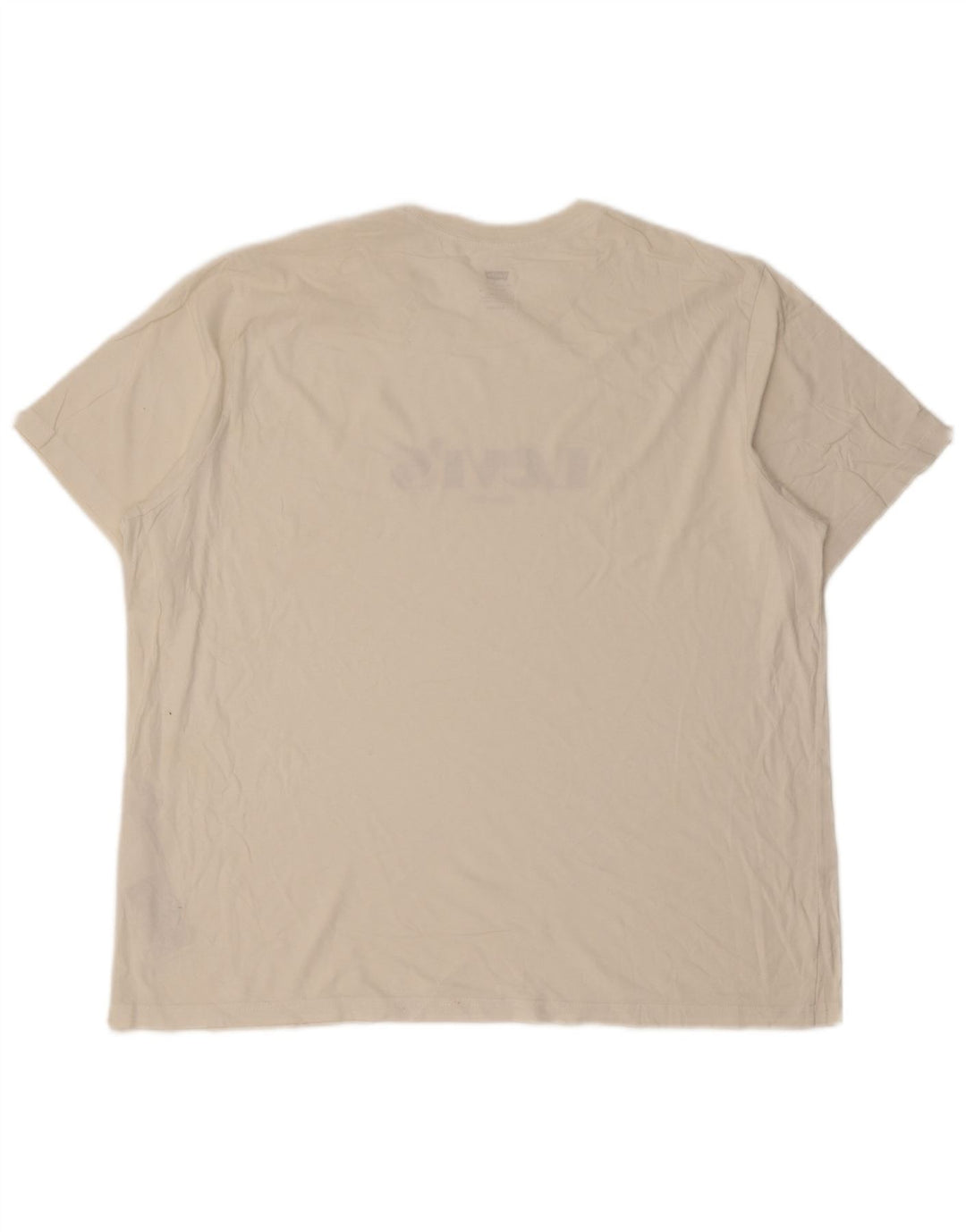 T-shirt grafica rilassata da uomo Levi's Top XL in cotone bianco