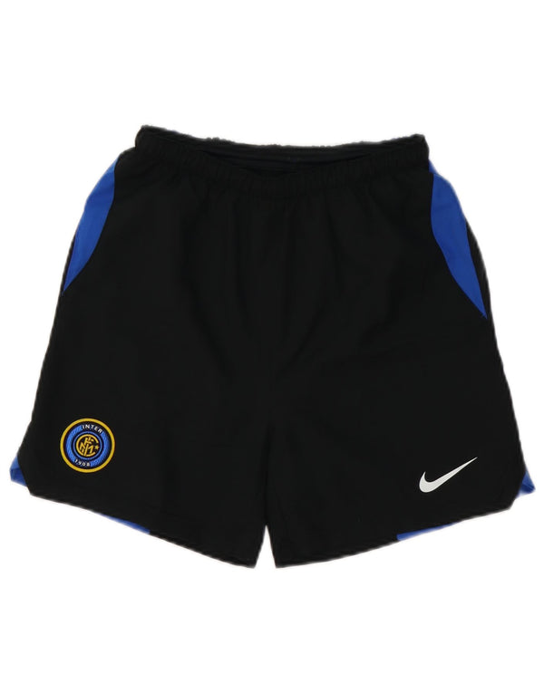 Pantaloncini sportivi Nike da ragazzo Inter Milan 8-9 anni Small Black Colourblock