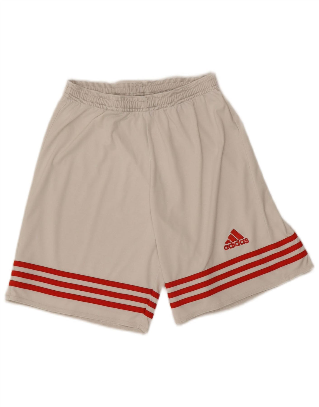 Pantaloncini sportivi Adidas Climalite da uomo piccoli in polietilene bianco