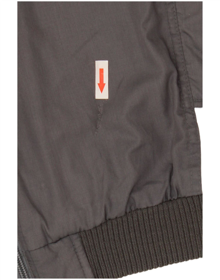 Giubbotto bomber da uomo Canda UK 40 Large in poliestere color block grigio
