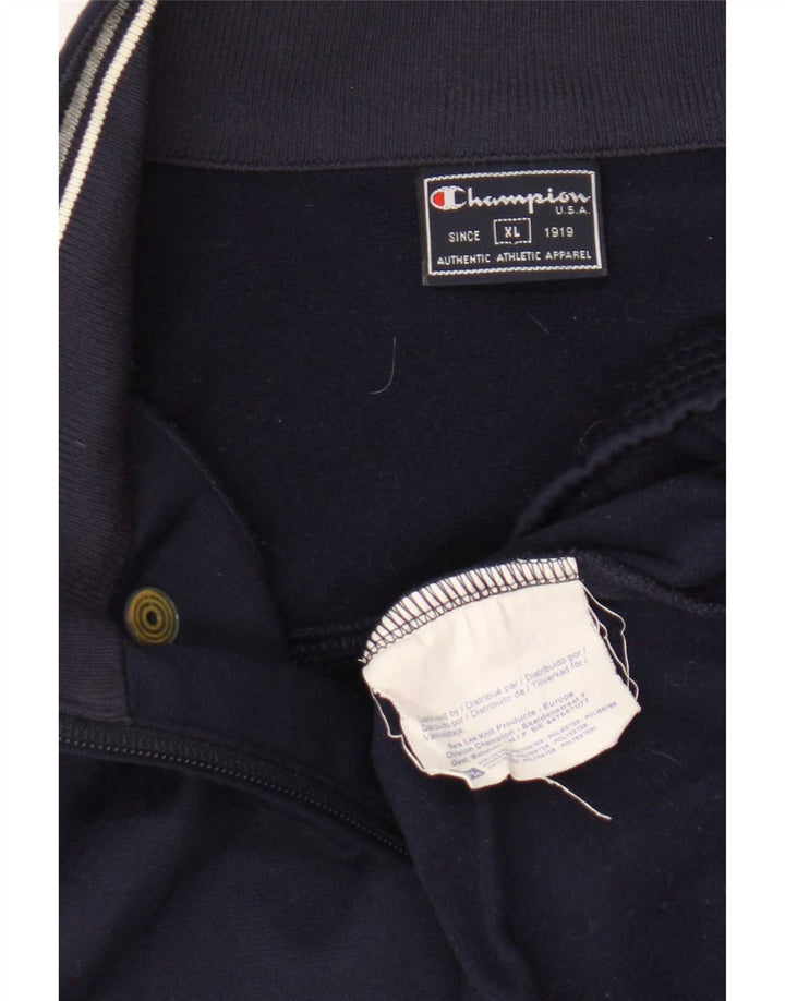 Giacca da tuta da uomo Champion XL in poliestere blu navy