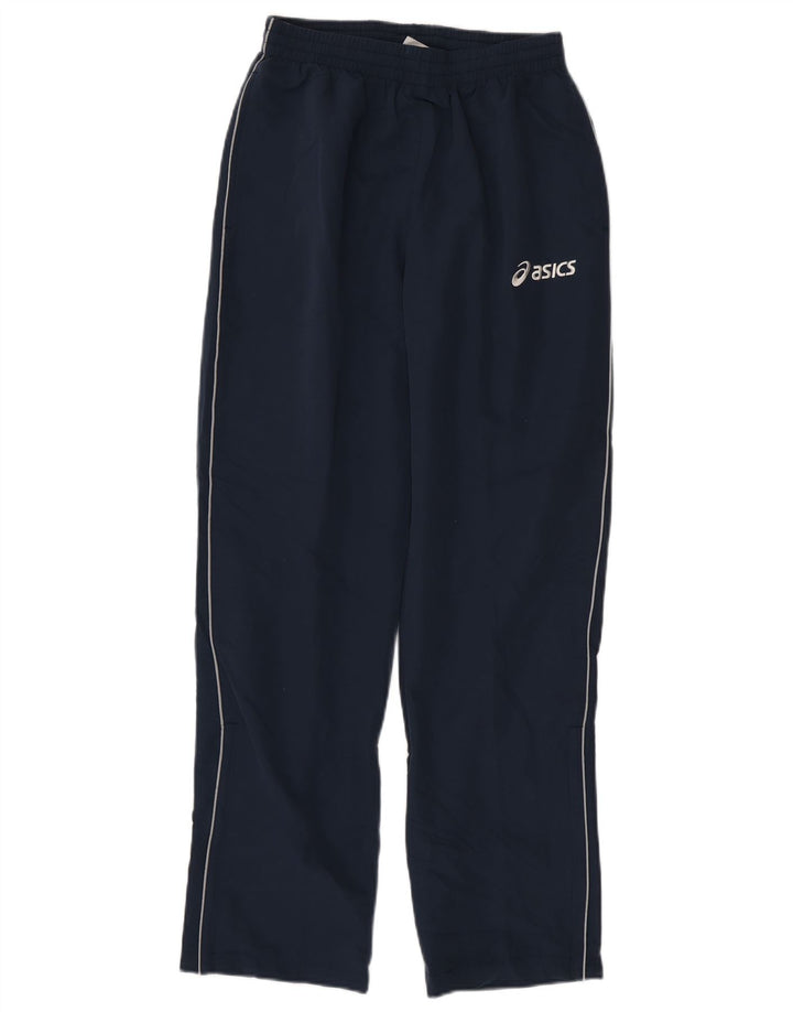 Pantaloni da tuta ASICS da uomo piccoli in poliestere blu navy