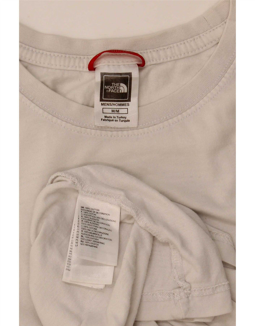 T-shirt grafica da uomo The North Face Top in cotone bianco medio