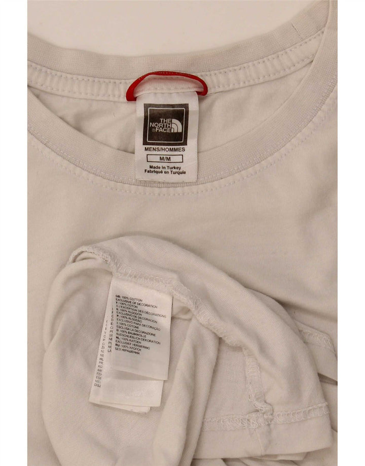 T-shirt grafica da uomo The North Face Top in cotone bianco medio