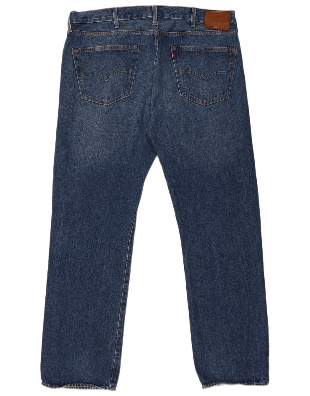 LEVI'S Jeans dritti da uomo 501 W38 L32 cotone blu