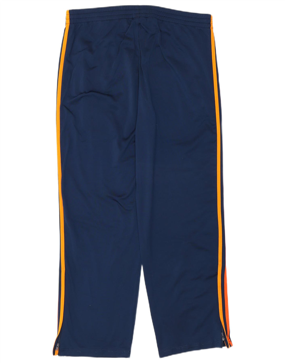 Pantaloni da tuta da uomo Adidas UK 42/44 Large Blu Navy Poliestere