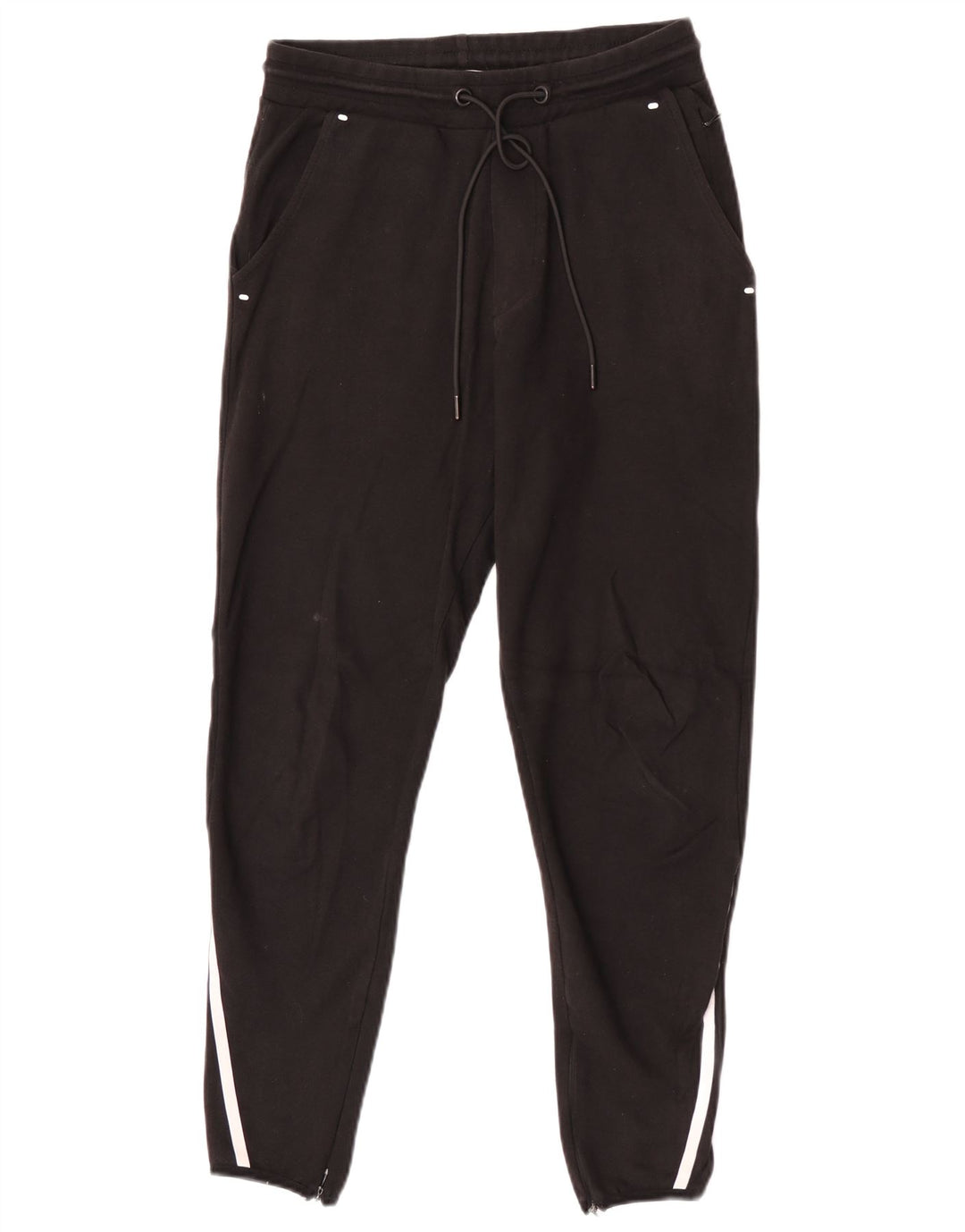 Pantaloni della tuta da uomo Zara piccoli in cotone nero