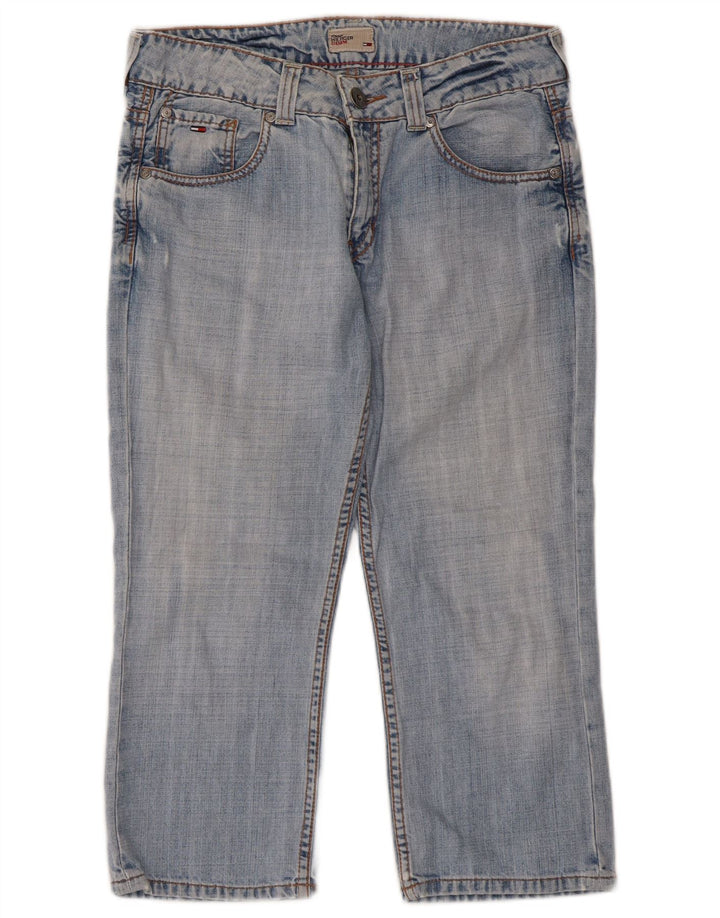 Jeans Capri da donna Tommy Hilfiger W30 L21 cotone blu