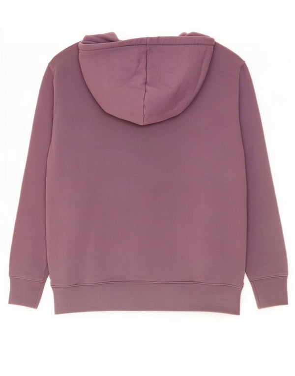 Maglione con cappuccio oversize da donna Marks & Spencer UK 10 piccolo cotone viola