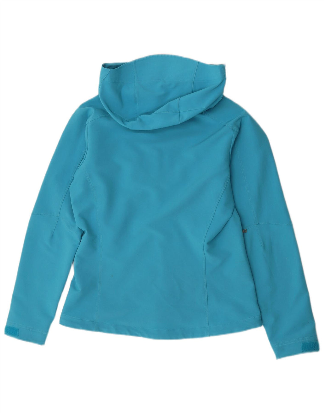 Giacca a vento con cappuccio da donna Patagonia UK 14 poliestere turchese medio