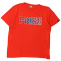 T-shirt grafica da uomo Puma XL rossa in cotone