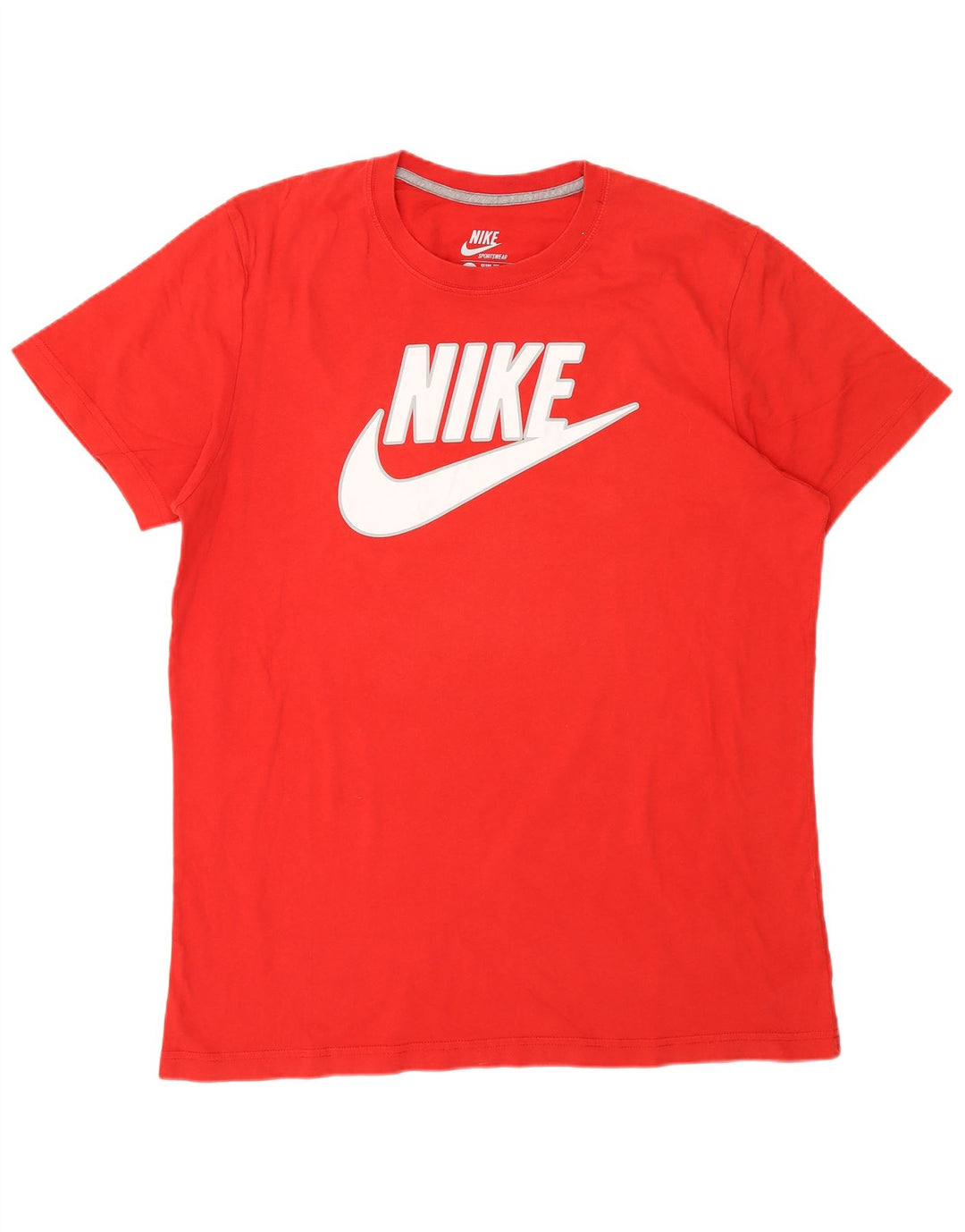 T-shirt grafica Nike Slim Fit da uomo XL rossa