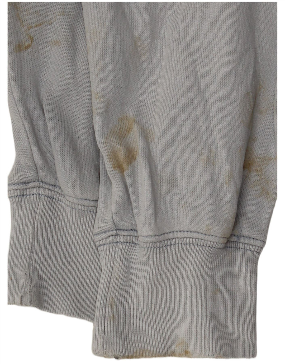 Maglione con cappuccio e zip da donna Asics UK 16 grande cotone grigio