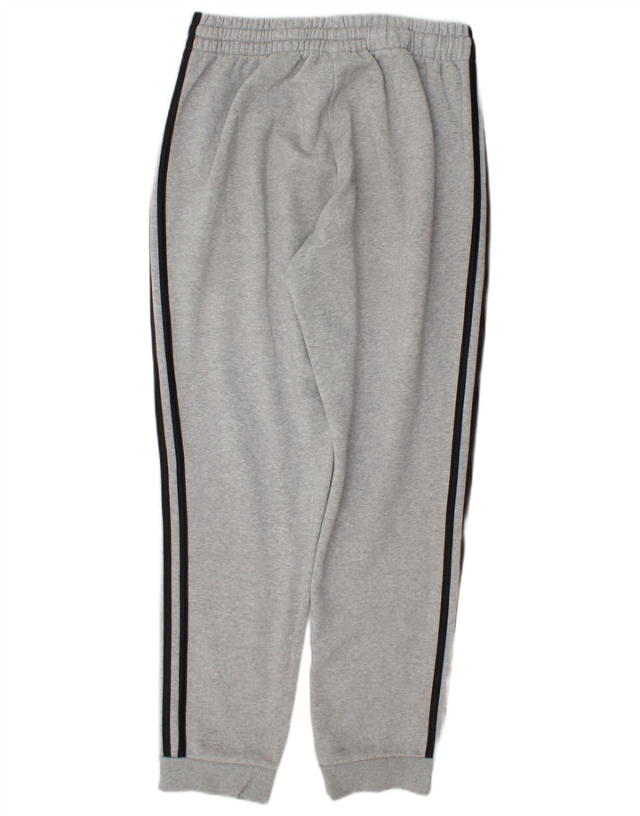 Pantaloni da tuta da uomo Adidas Joggers in cotone chiazzato grigio medio