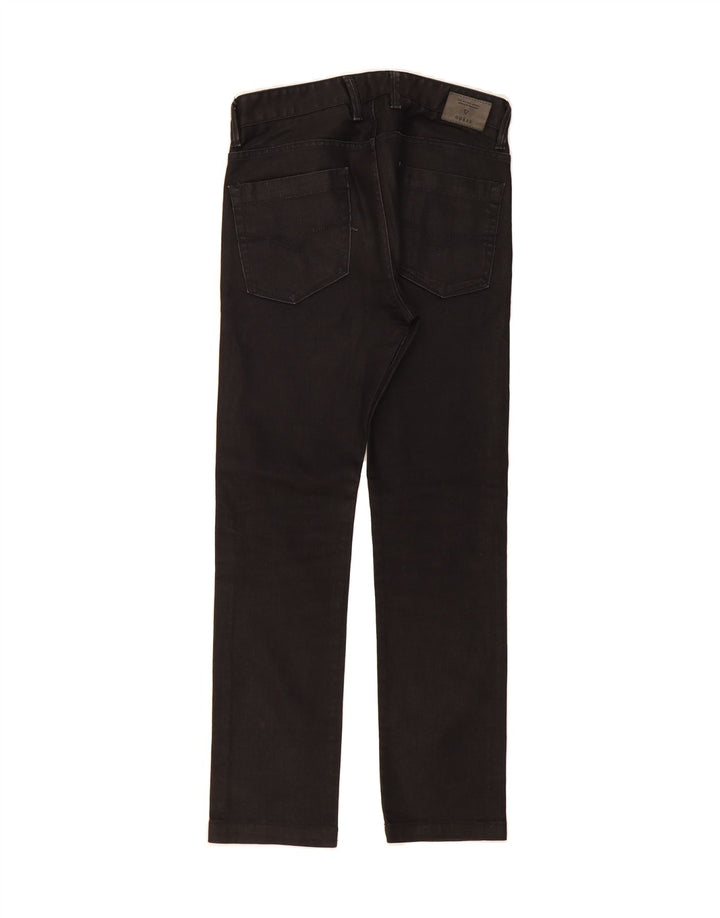 GUESS Mens Slim Tapered Jeans W32 L32 Black Cotton Vintage Guess and Second-Hand Guess from Messina Hembry 
