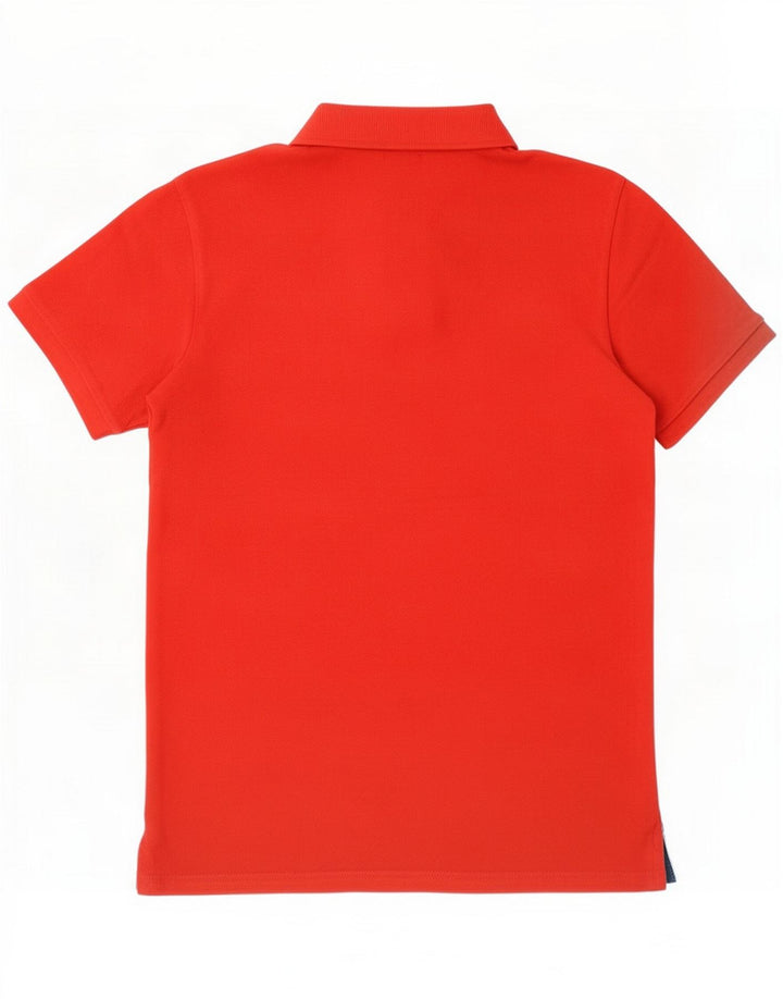 Polo uomo Superdry Large Rosso Cotone