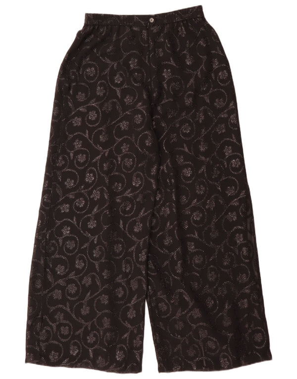 Pantaloni casual a vita alta da donna Joseph Ribkoff UK 12 medi W28 L30 neri