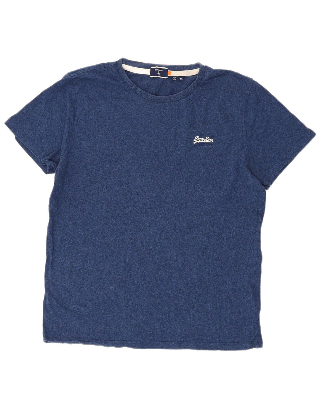 T-shirt da uomo Superdry Top XL in cotone blu navy