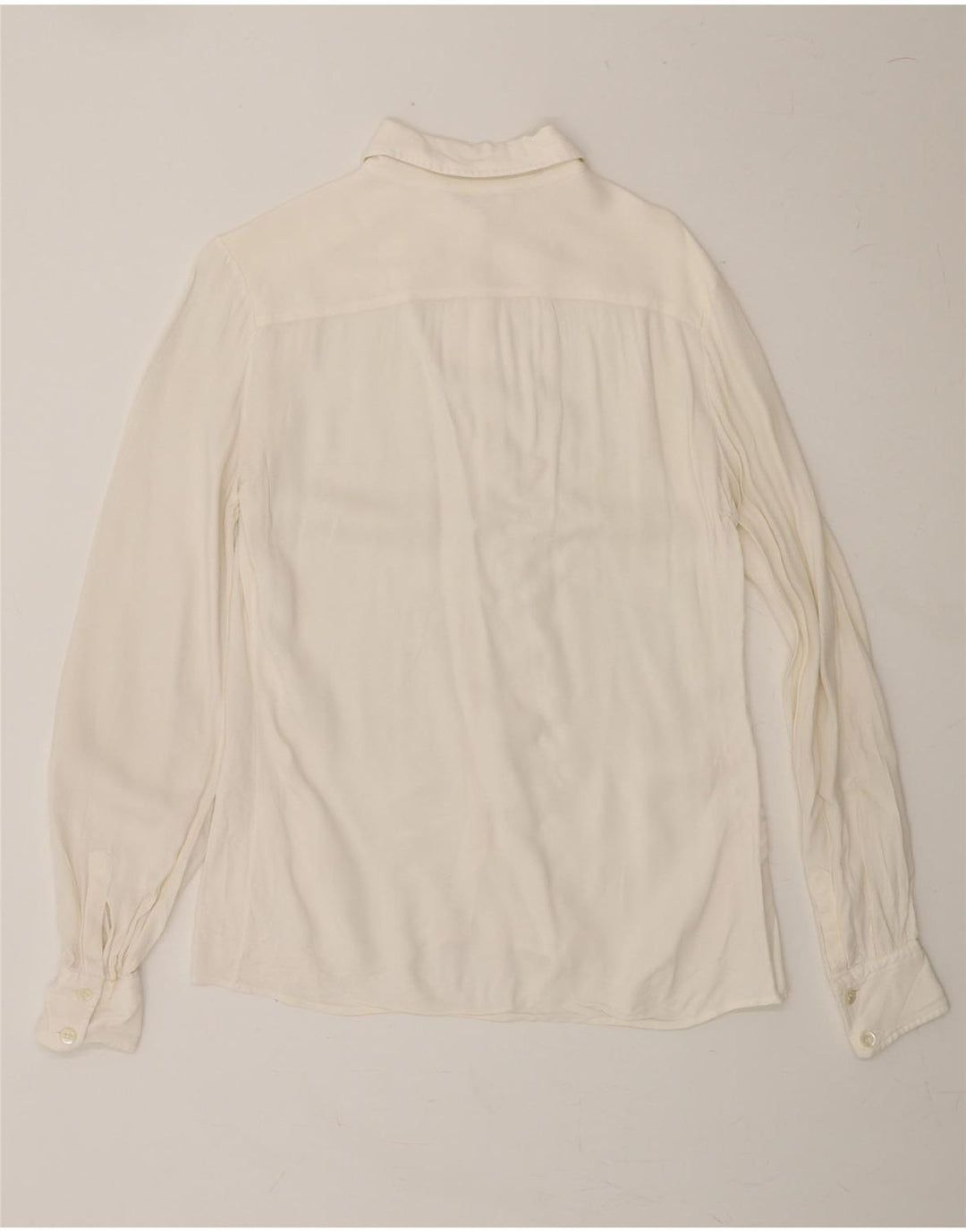 VINTAGE Womens Shirt IT 48 XL White Vintage Vintage and Second-Hand Vintage from Messina Hembry 
