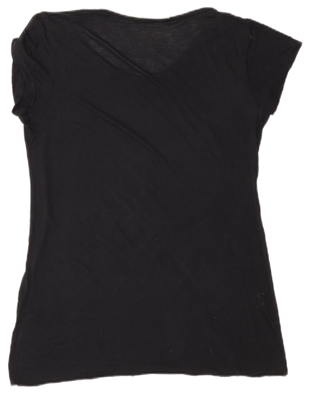 T-shirt grafica da donna Zara Top UK 10 piccola nera