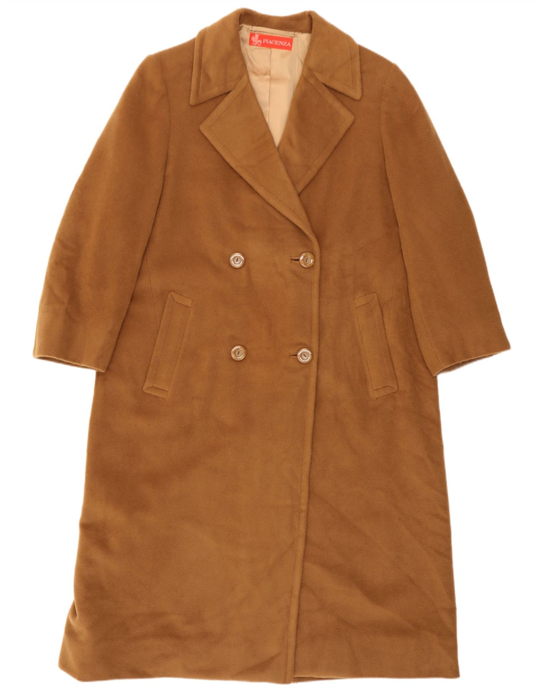 Cappotto doppiopetto da donna Piacenza UK 12 Beige medio