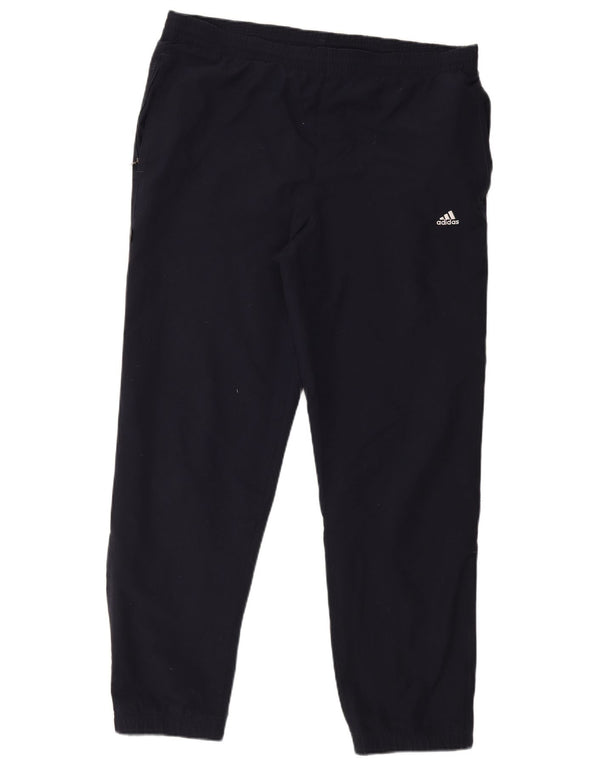 Pantaloni da tuta da uomo Adidas Joggers grandi in poliestere blu navy