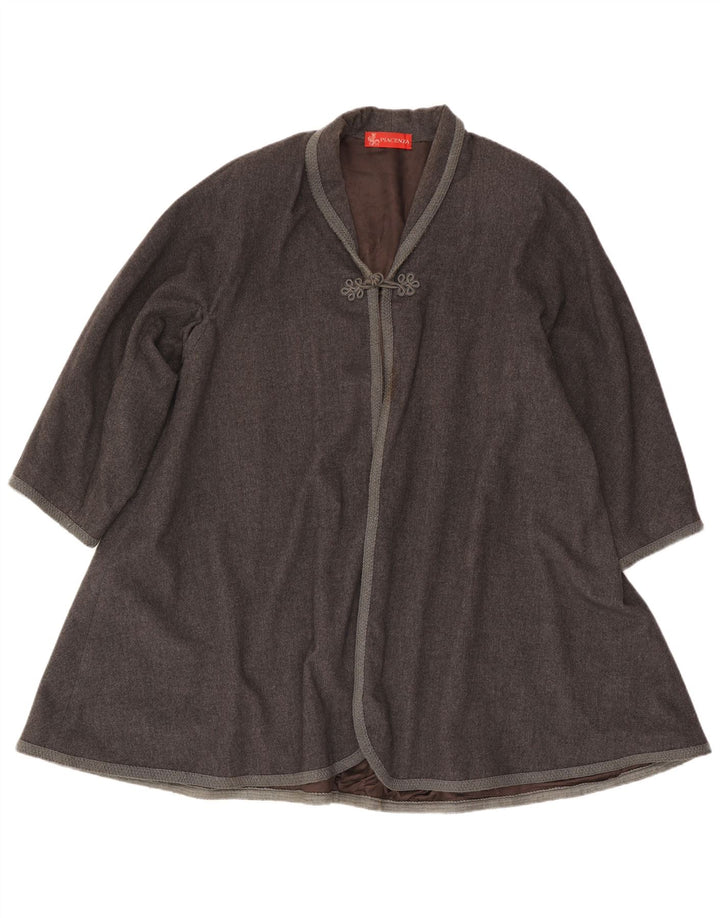 Cappotto oversize da donna Piacenza UK 18 XL Grigio