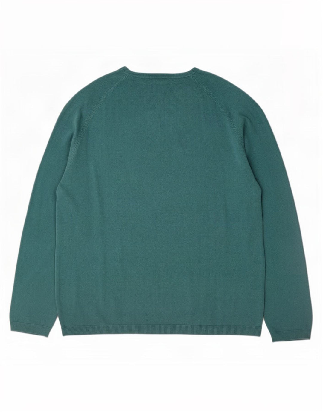 Maglione maglione con scollo a V da uomo Marks & Spencer XL verde acrilico