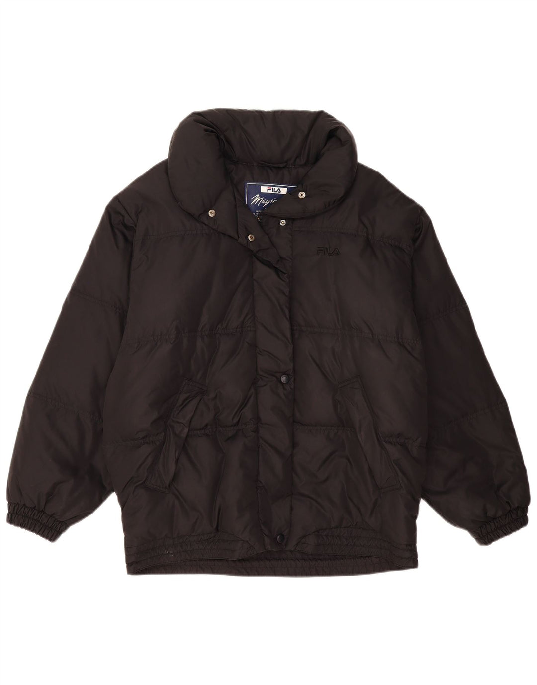 Giacca imbottita oversize da donna Fila Magic Line IT 44 Medium Black Poliammide