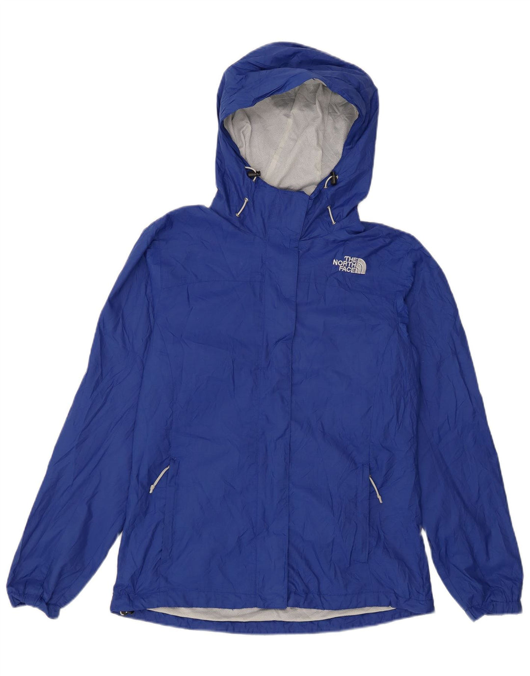 Giacca antipioggia oversize con cappuccio da donna The North Face UK 10 Small Blu