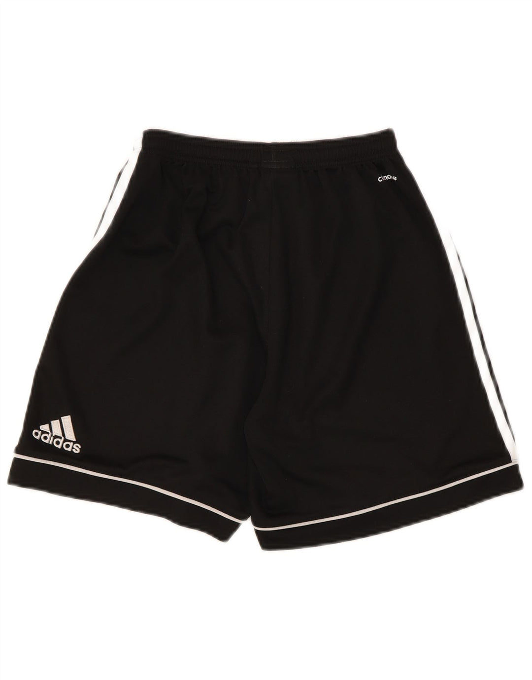 Pantaloncini sportivi Adidas Climalite da uomo piccoli in poliestere nero